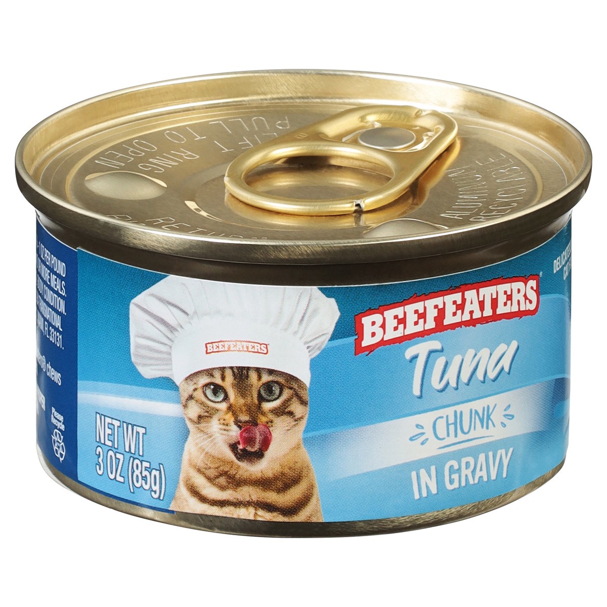 slide 9 of 14, Beefeaters Chunk in Gravy Tuna Cat Food 3 oz, 3 oz