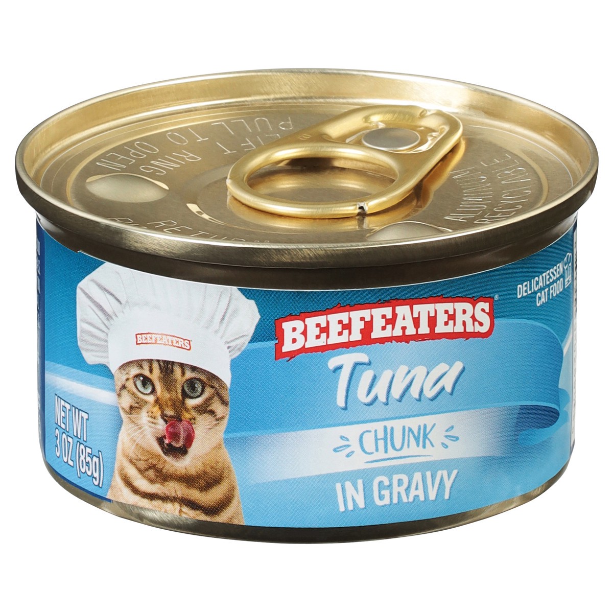 slide 1 of 14, Beefeaters Chunk in Gravy Tuna Cat Food 3 oz, 3 oz
