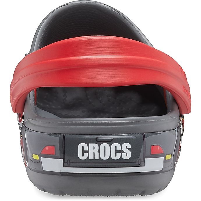 slide 3 of 3, Crocs Kids' Crocs Littles Fun Lab Truck Clog - Slate Grey, Size 5