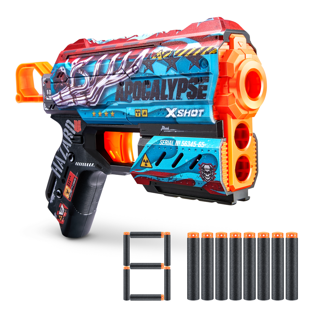 slide 3 of 5, Zuru X-SHOT SKINS FLUX, 1 ct