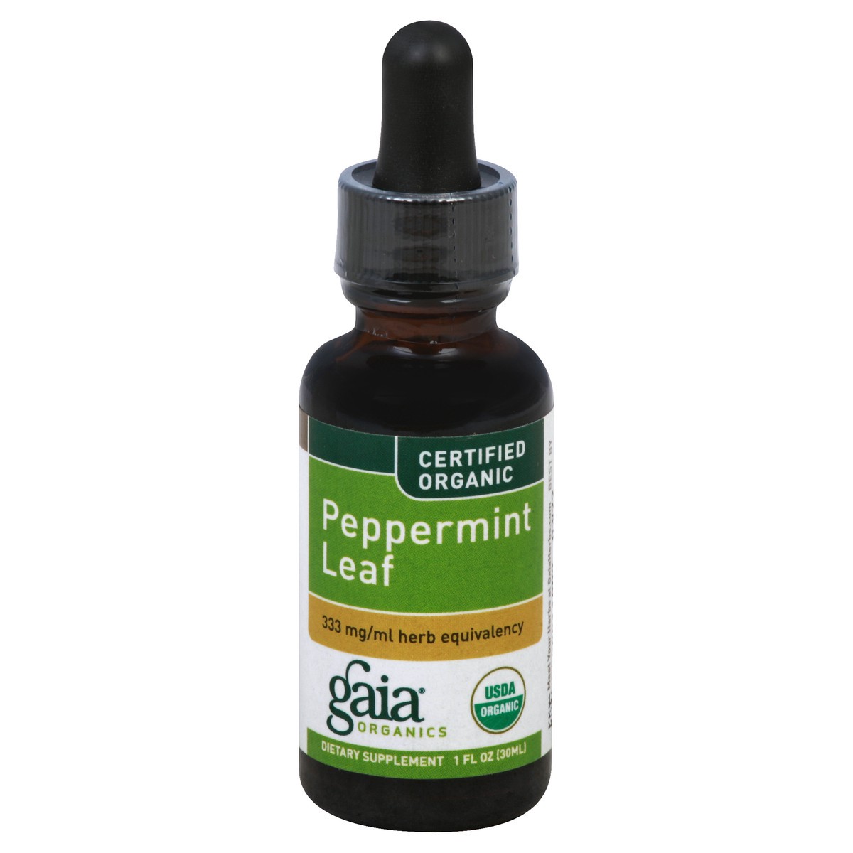 slide 1 of 7, Gaia Organics Peppermint Leaf 1 oz, 1 oz