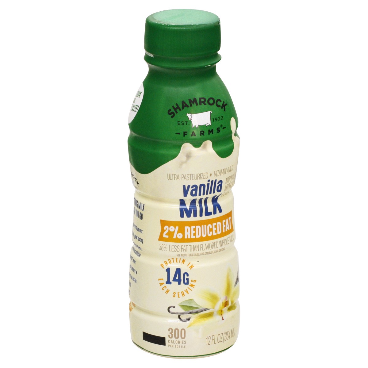 slide 6 of 11, Shamrock Farms 2% Reduced Fat Vanilla Milk 12 oz, 12 oz