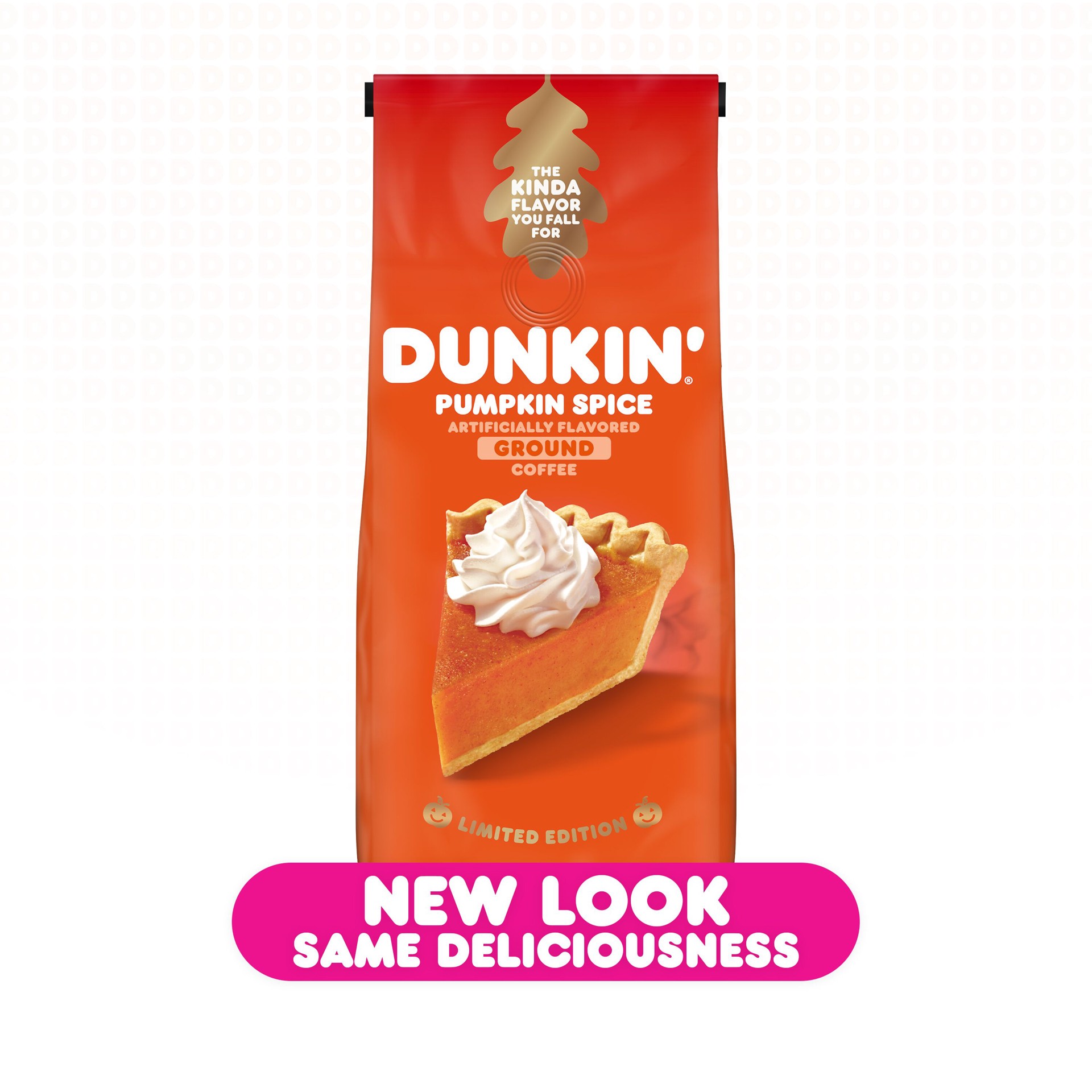 slide 4 of 6, Dunkin' Pumpkin Spice Ground Coffee, Limited Edition Fall Coffee- 11 oz, 11 oz