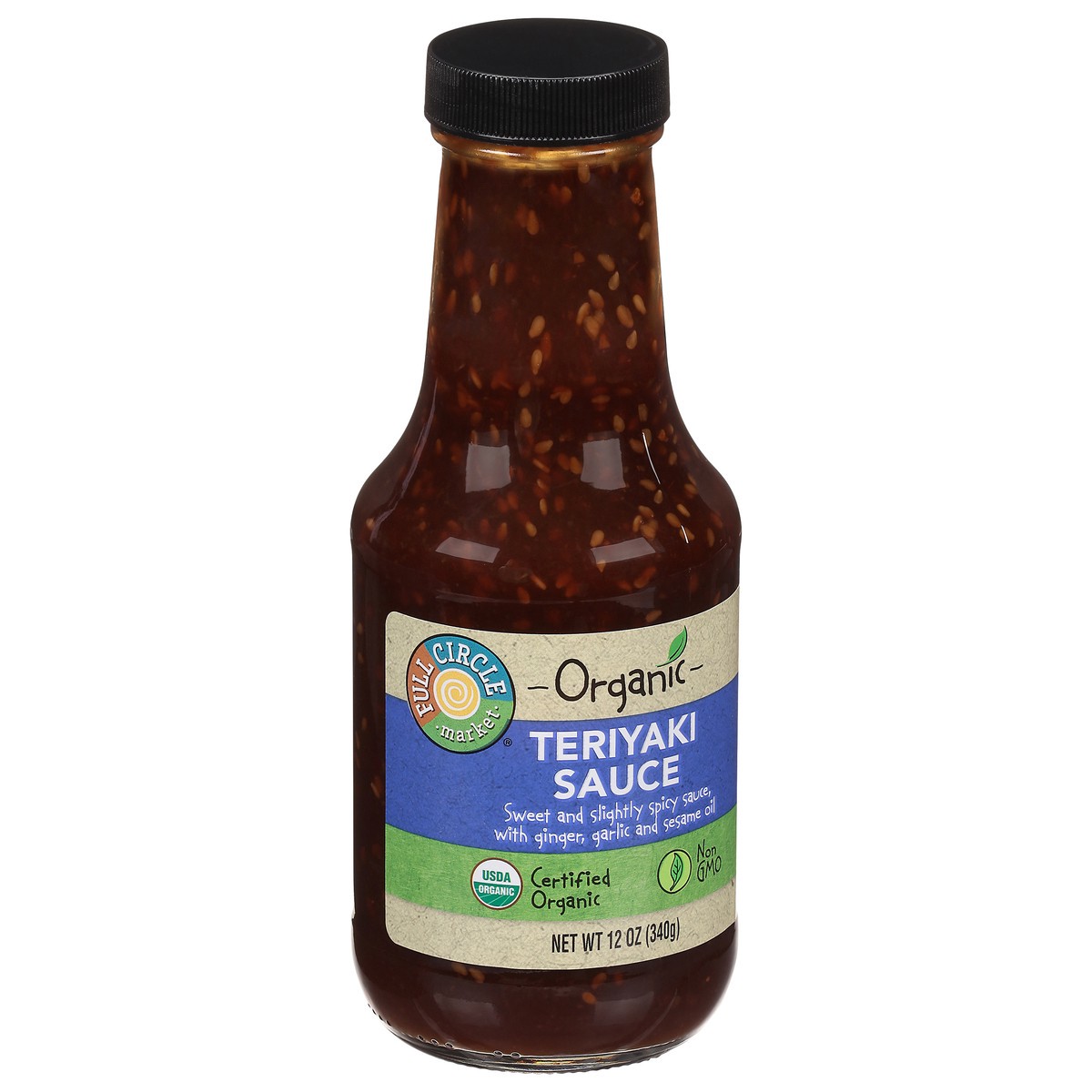 slide 2 of 9, Full Circle Market Organic Teriyaki Sauce, 12 oz