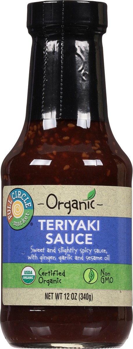 slide 6 of 9, Full Circle Market Organic Teriyaki Sauce, 12 oz