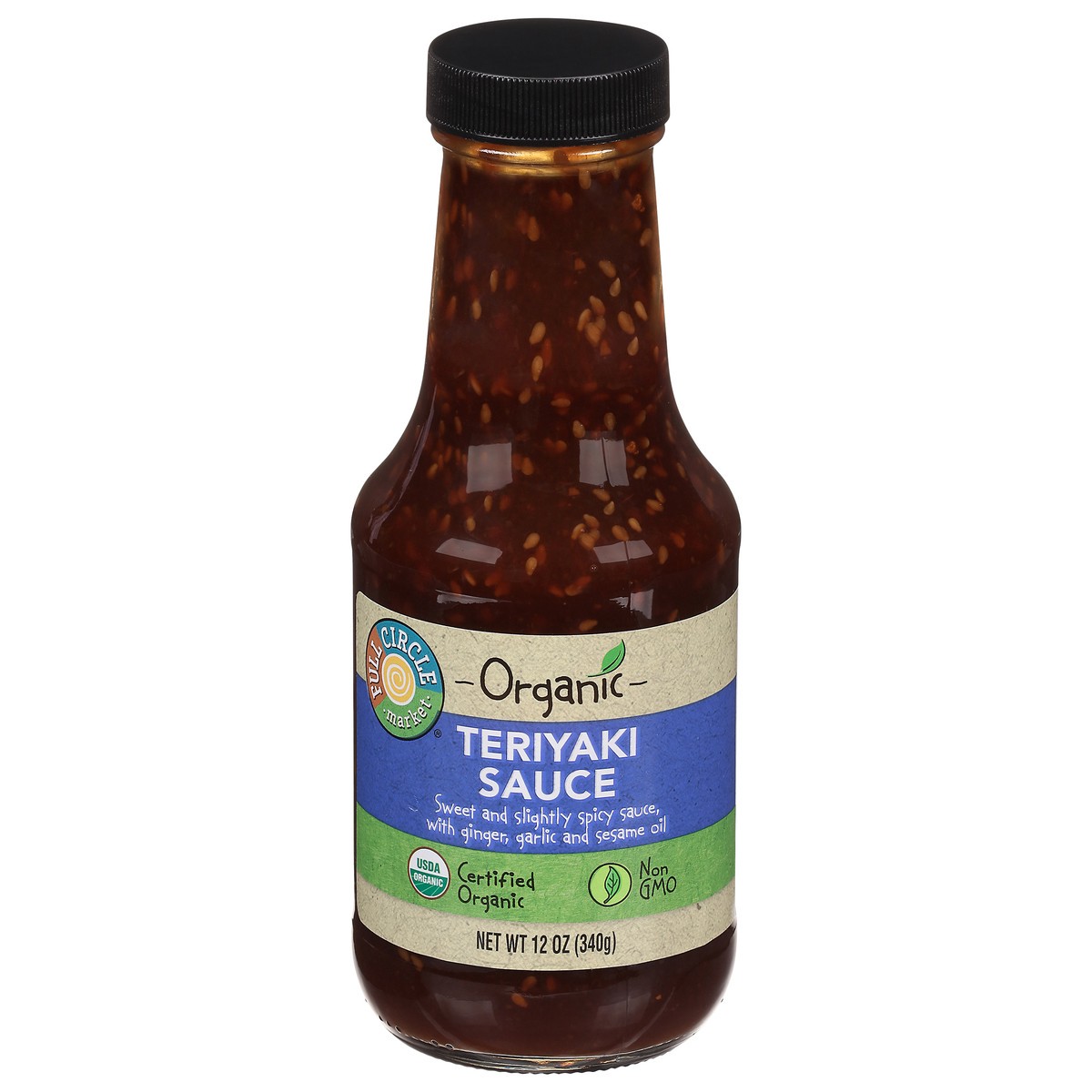 slide 1 of 9, Full Circle Organic Teriyaki Sauce 12 oz, 12 oz