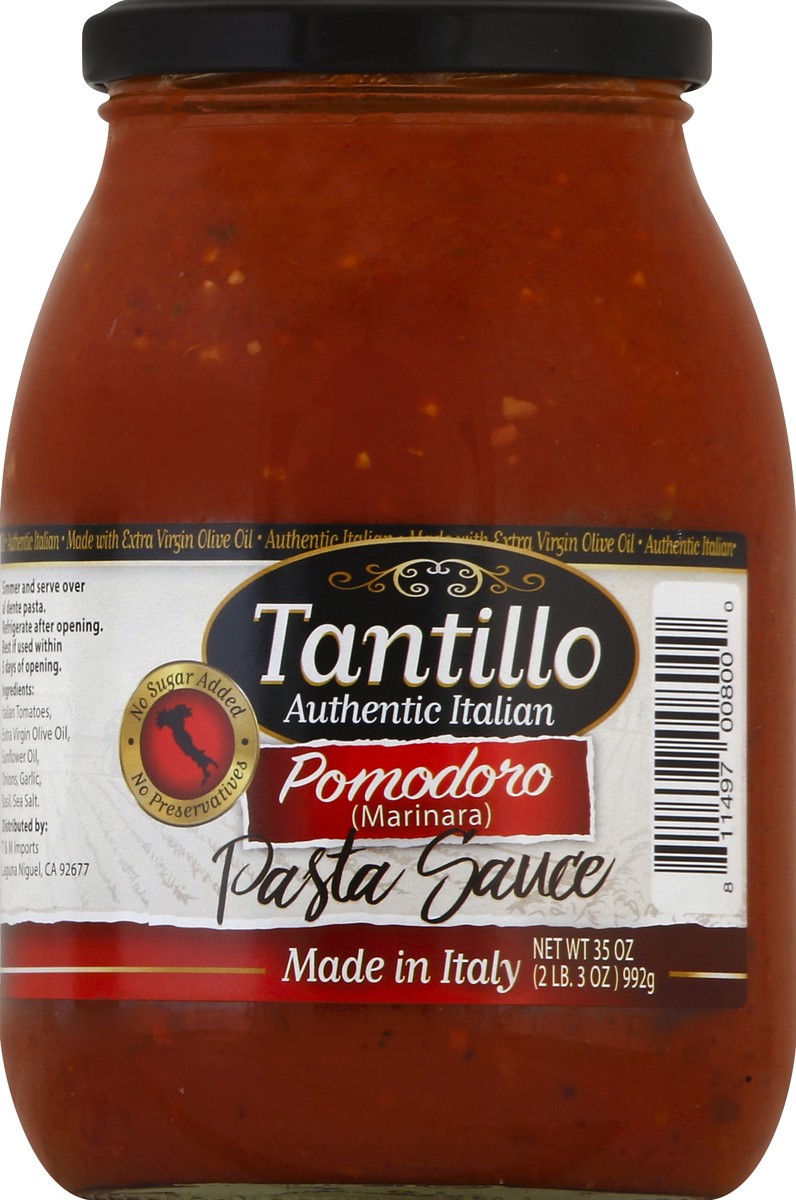 slide 2 of 2, Tantillo Pasta Sauce 35 oz, 35 oz