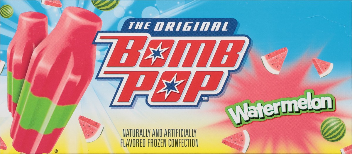 slide 2 of 9, Bomb Pop Watermelon Bar, 12 ct