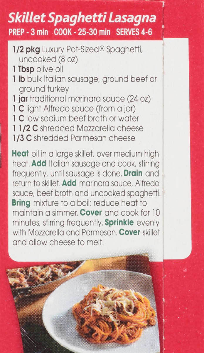 slide 6 of 14, Luxury Pot-Sized Spaghetti 16 oz, 16 oz