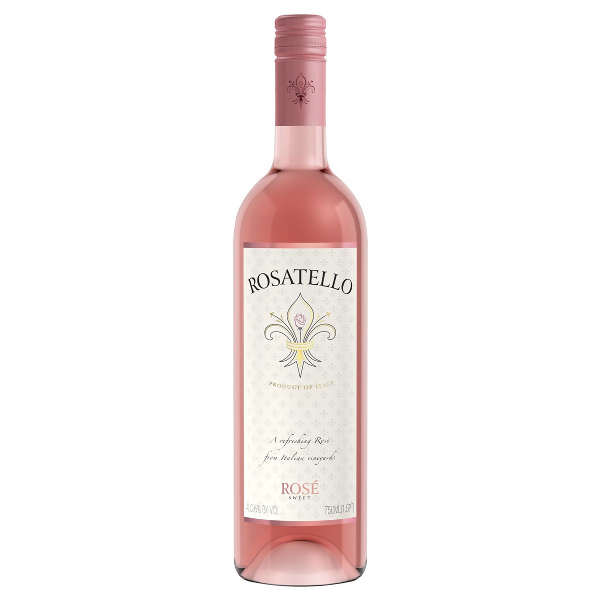 slide 1 of 2, Rosatello Rose Italian Sparkling Wine, 750 ml