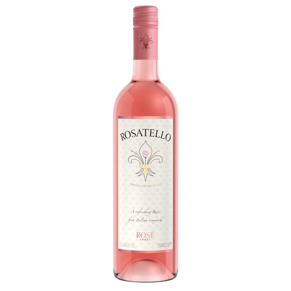 slide 1 of 2, Rosatello Rose Italian Sparkling Wine, 750 ml