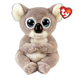 TY Beanie Bellie Melly The Gray Koala, 6"