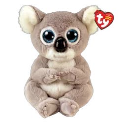 TY Beanie Bellie Melly The Gray Koala, 6"