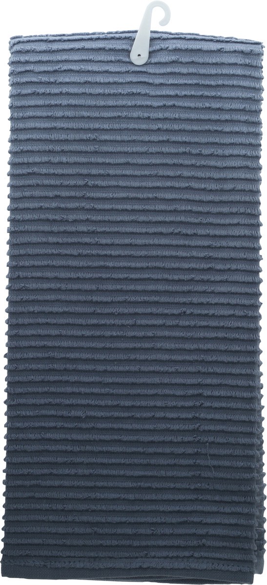 slide 3 of 11, MÜkitchen Ridged Solid Towel 1 ea, 1 ct