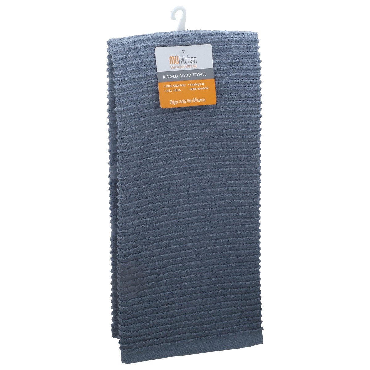 slide 7 of 11, MÜkitchen Ridged Solid Towel 1 ea, 1 ct