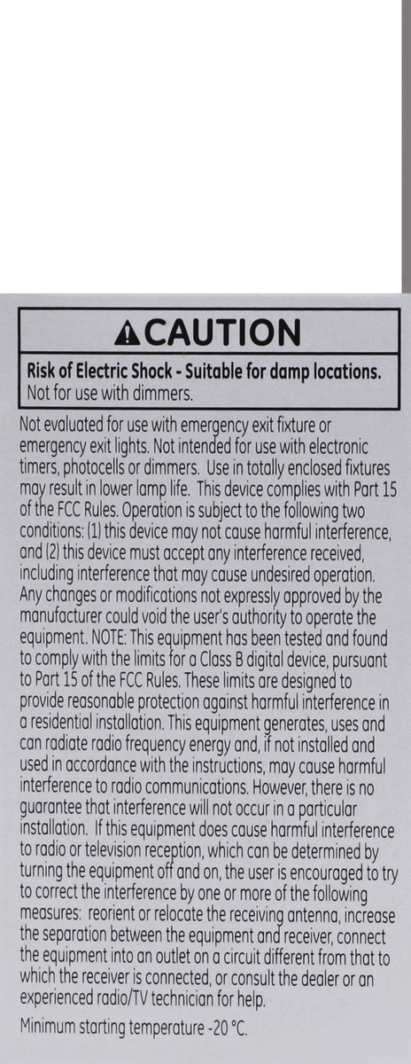 slide 2 of 7, GE Light Bulb 1 ea, 1 ct
