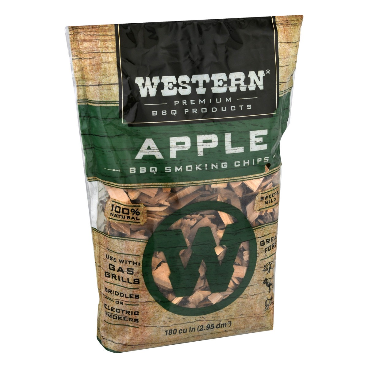 slide 8 of 10, Western Apple BBQ Smoking Chips 1 ea, 1 ct