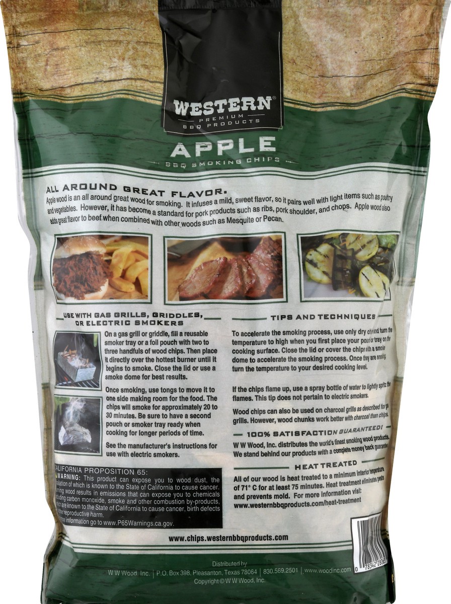slide 5 of 10, Western Apple BBQ Smoking Chips 1 ea, 1 ct