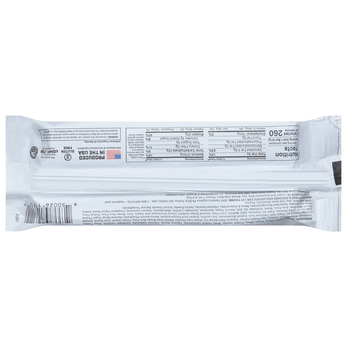 slide 13 of 14, 1st Phorm Chocolate PB Pretzel Level-1 Bar 2.15 oz, 2.15 oz