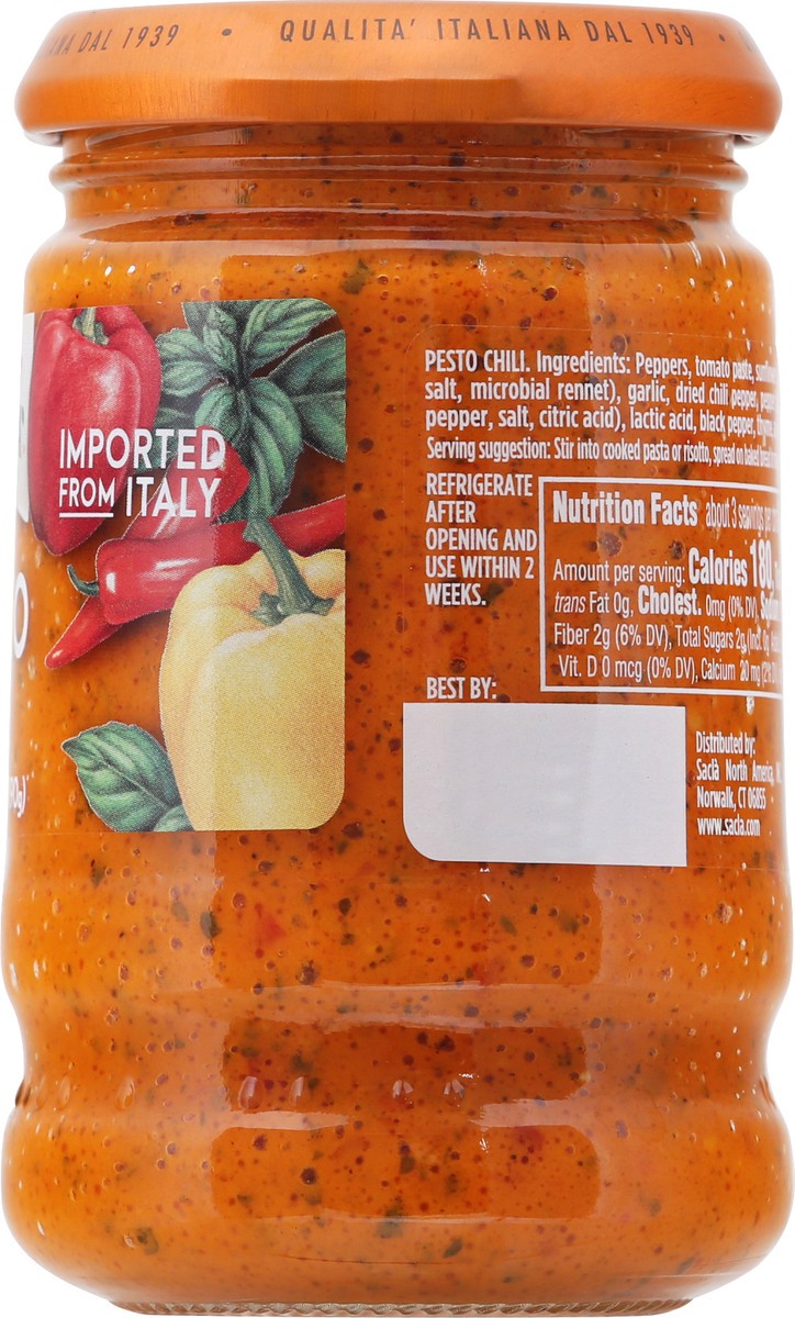slide 11 of 14, Sacla Italia Pesto Chili 6.7 oz, 