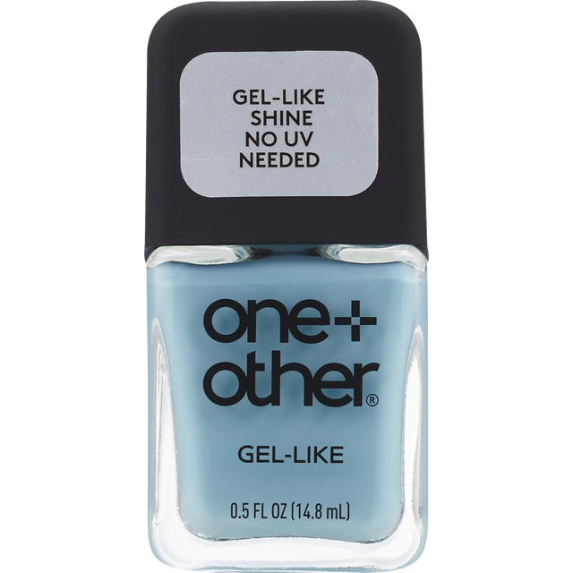 slide 1 of 1, ONE+OTHER One + Other Gel Like Nail Polish, Coastal Blue, 0.5 oz