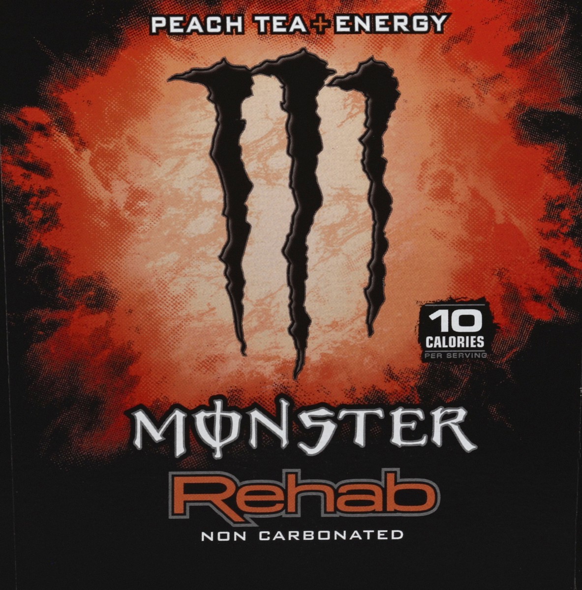 slide 4 of 4, Monster Energy Rehab Peach Tea + Energy - 4 ct; 16 fl oz, 4 ct; 16 fl oz