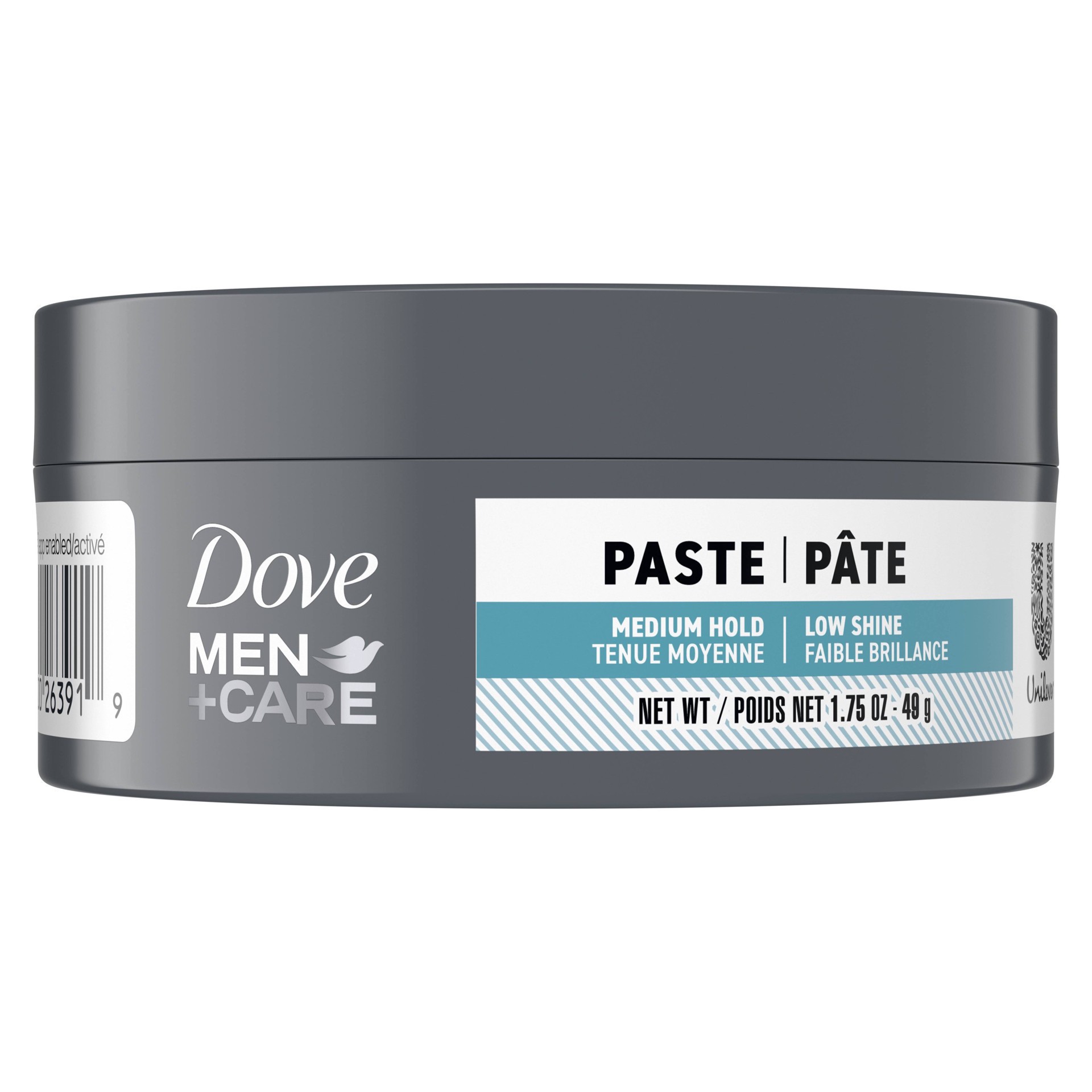 slide 96 of 100, Dove Men+Care Medium Hold Hair Styling Paste - 1.75oz, 1.75 oz