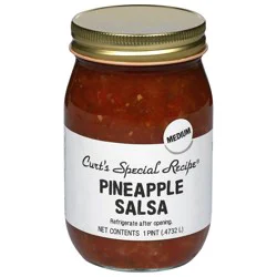 Curt's Special Recipe Medium Pineapple Salsa 1 pt