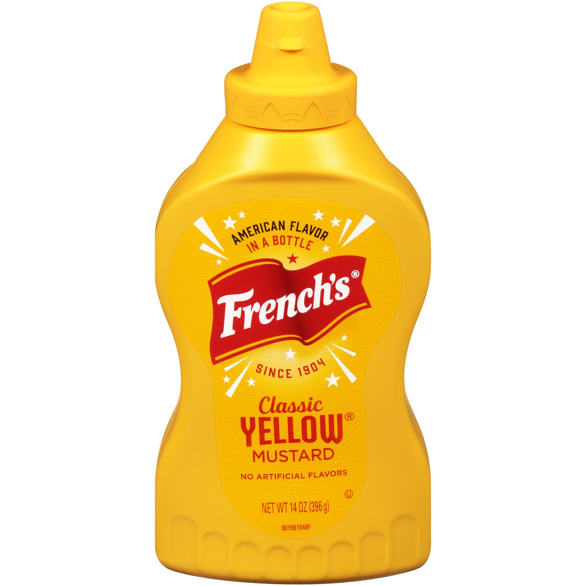 slide 1 of 9, French's Classic Yellow Mustard, 14 oz, 14 oz