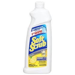 Soft Scrub Lemon Liquid Cleanser - 24 Oz