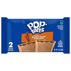 Pop-Tarts Toaster Pastries Frosted Brown Sugar Breakfast Foods 2 Count - 3.3 Oz
