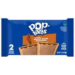 Pop-Tarts Toaster Pastries Frosted Brown Sugar Breakfast Foods 2 Count - 3.3 Oz