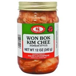 Man Nani Kim Chee Won Bok Prepacked - 12 Oz