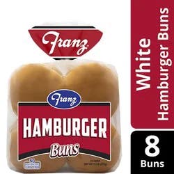Franz Hamburger Buns 8 Count - 15 Oz