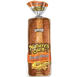 Natures Own Honey Wheat Honey Wheat Sandwich Bread - 20 Oz