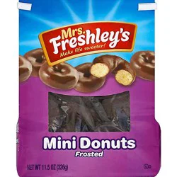 Mrs Freshleys Donuts Chocolate - 11.5 Oz
