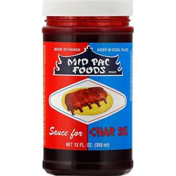 Mid Pac Foods Sauce Char Sui - 12 Fl. Oz.