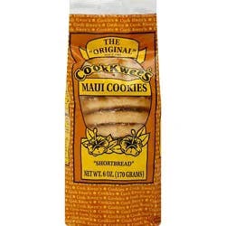 Cookkwees Plain Shortbread Cookies - 6 Oz