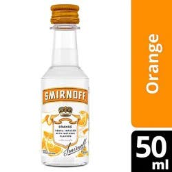 Smirnoff Vodka Orange Twist 70 Proof - 50 Ml