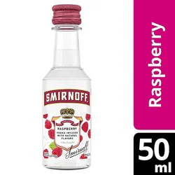 Smirnoff Vodka Raspberry Twist 70 Proof - 50 Ml