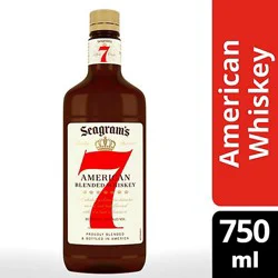 Seagram's 7 Crown American Blended Whiskey Pet Bottle - 750 Ml