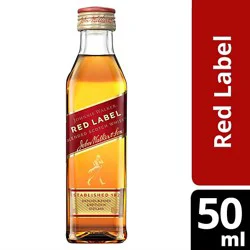 Johnnie Walker Blended Malt Scotch Whisky Red Label - 50 Ml