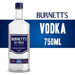 Burnetts Vodka 80 Proof Traveler - 750 Ml