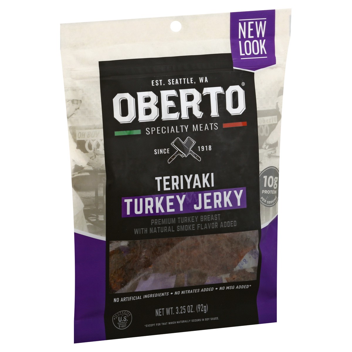 slide 2 of 9, Oberto Teriyaki Turkey Jerky 3.25 oz, 3.25 oz