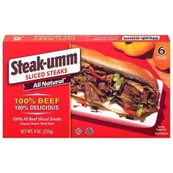Steak-Umm Sliced Steaks - 9 Oz