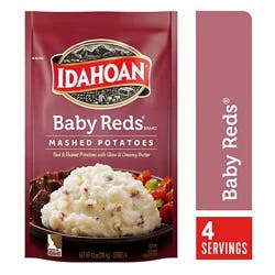 Idahoan Baby Reds Mashed Potatoes Pouch - 4.1 Oz