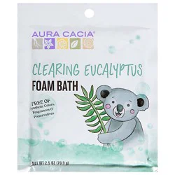Aura Cacia Clearing Kids Foam Bath - 2.5 Oz