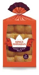 Kings Hawaiian Honey Wheat Rolls - 12 Count - 12 Oz.
