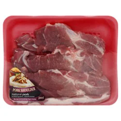Pork Shoulder Blade Steak Boneless Thin - 1 Lb