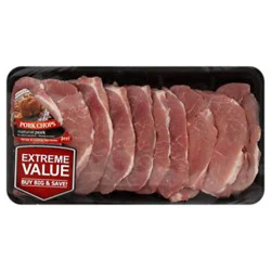 Deli Pork Sirloin Chop Thin Value Pack - 2.5 Lb